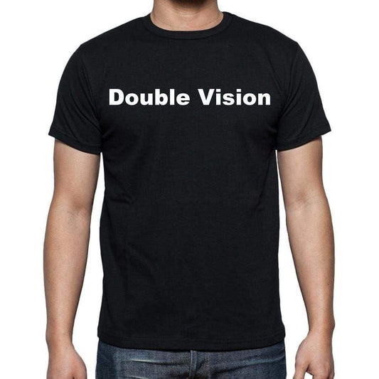 Double Vision Mens Short Sleeve Round Neck T-Shirt - Casual