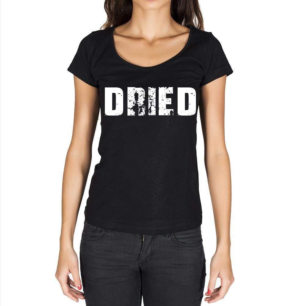 Dried Womens Short Sleeve Round Neck T-Shirt - Casual