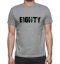 Eighty Grey Mens Short Sleeve Round Neck T-Shirt 00018 - Grey / S - Casual