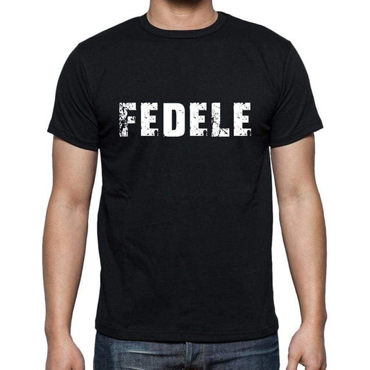 Fedele Mens Short Sleeve Round Neck T-Shirt 00017 - Casual