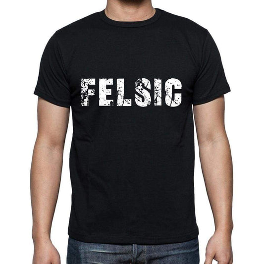 Felsic Mens Short Sleeve Round Neck T-Shirt 00004 - Casual