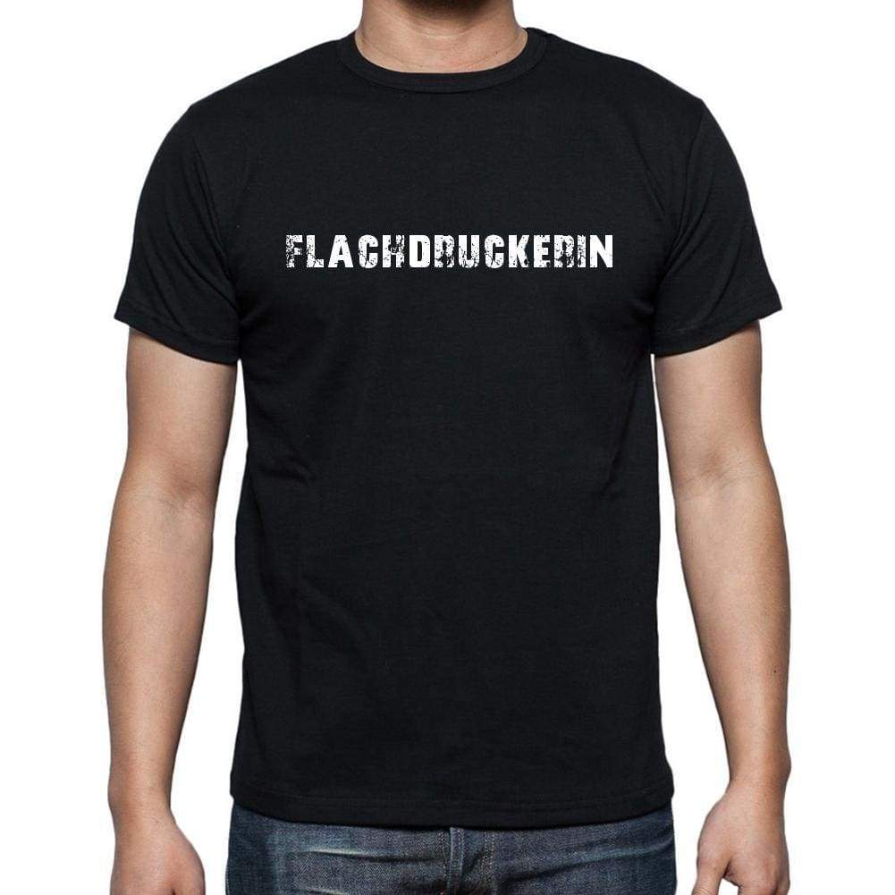 Flachdruckerin Mens Short Sleeve Round Neck T-Shirt 00022 - Casual