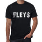 Fleys Mens Retro T Shirt Black Birthday Gift 00553 - Black / Xs - Casual