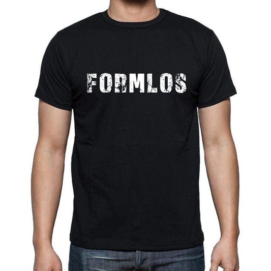 Formlos Mens Short Sleeve Round Neck T-Shirt - Casual