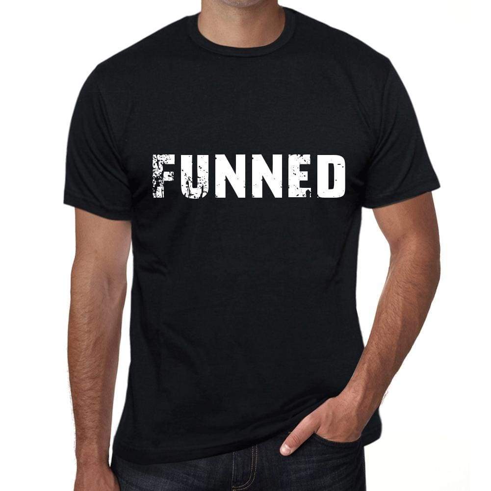 funned Mens Vintage T shirt Black Birthday Gift 00554 - Ultrabasic