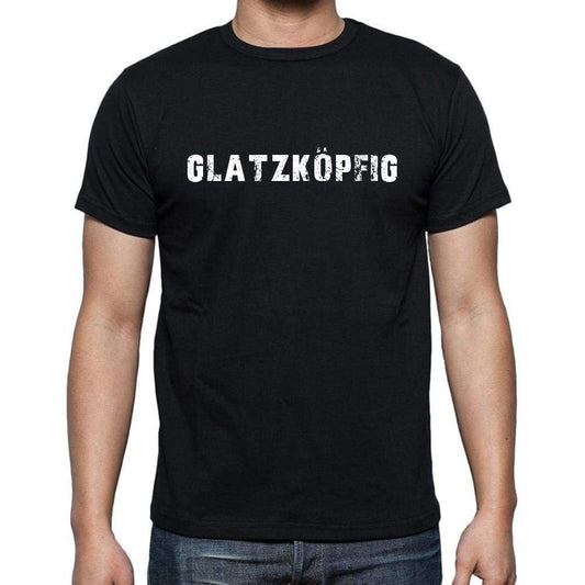 Glatzk¶pfig Mens Short Sleeve Round Neck T-Shirt - Casual