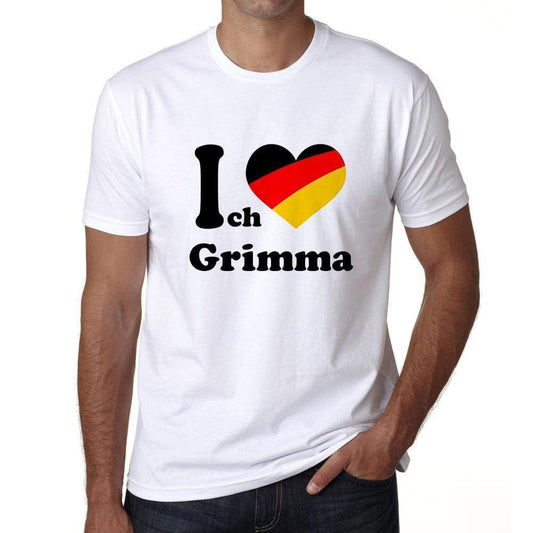 Grimma Mens Short Sleeve Round Neck T-Shirt 00005 - Casual