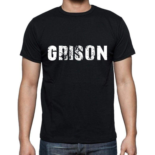 Grison Mens Short Sleeve Round Neck T-Shirt 00004 - Casual
