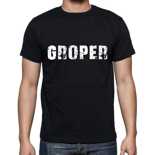 Groper Mens Short Sleeve Round Neck T-Shirt 00004 - Casual