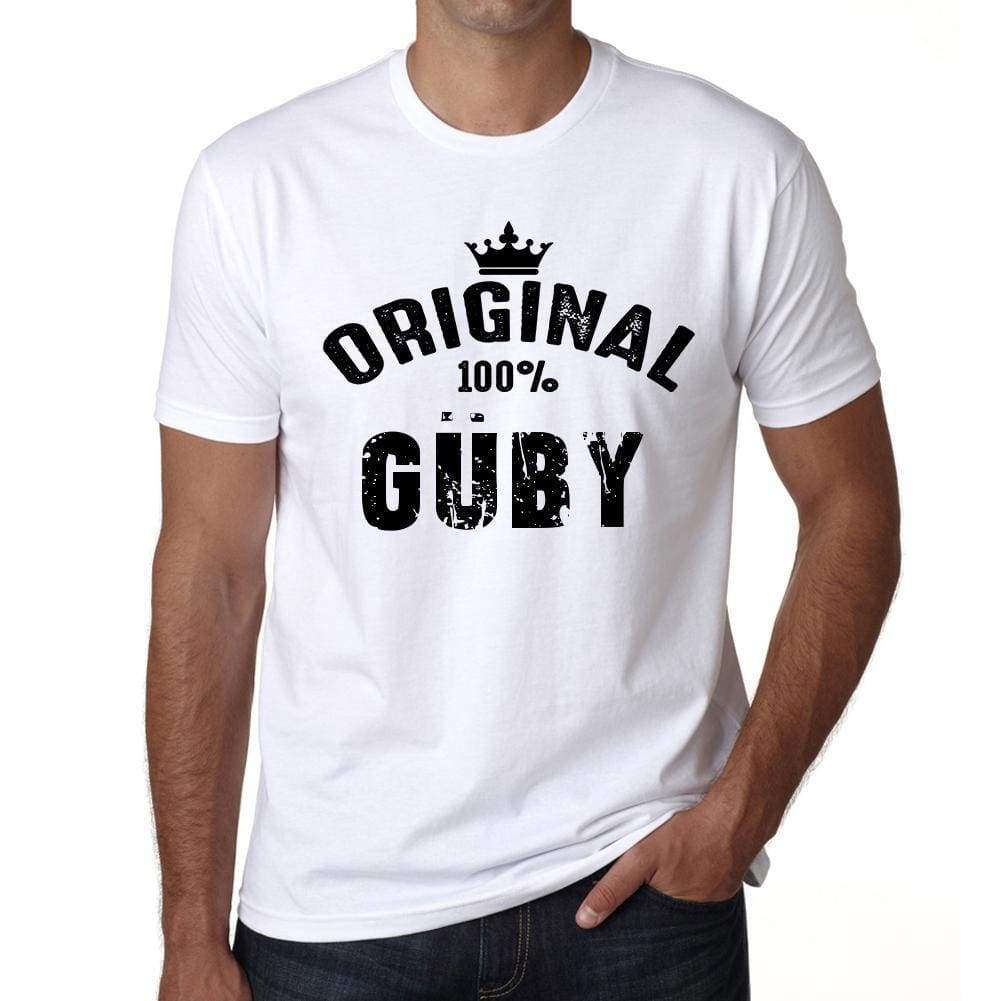 Güby Mens Short Sleeve Round Neck T-Shirt - Casual