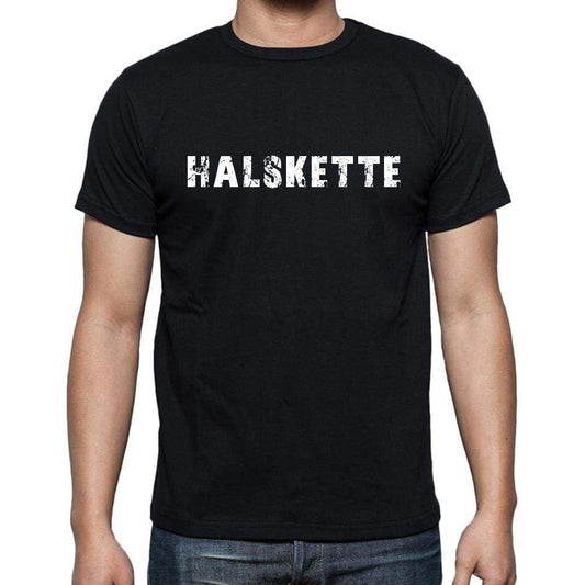 Halskette Mens Short Sleeve Round Neck T-Shirt - Casual