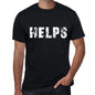 Helps Mens Retro T Shirt Black Birthday Gift 00553 - Black / Xs - Casual