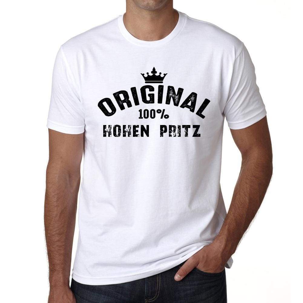 Hohen Pritz Mens Short Sleeve Round Neck T-Shirt - Casual