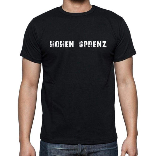 Hohen Sprenz Mens Short Sleeve Round Neck T-Shirt 00003 - Casual