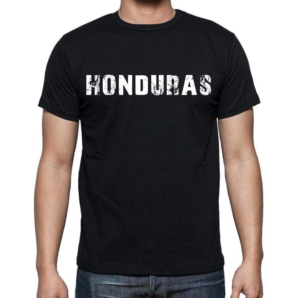 Honduras T-Shirt For Men Short Sleeve Round Neck Black T Shirt For Men - T-Shirt