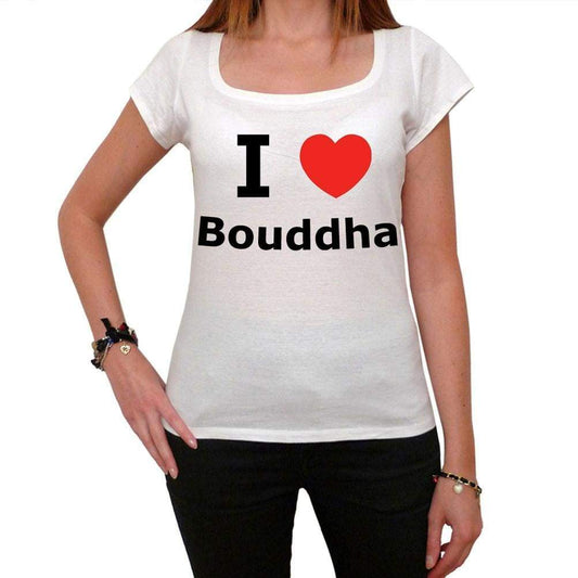 I Love Bouddha Women T-Shirt For Women Short Sleeve Cotton Tshirt Women T Shirt Gift - T-Shirt