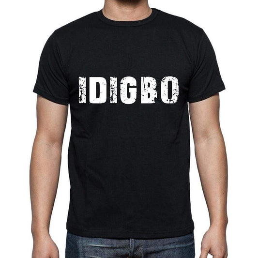 Idigbo Mens Short Sleeve Round Neck T-Shirt 00004 - Casual