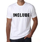 Include Mens T Shirt White Birthday Gift 00552 - White / Xs - Casual
