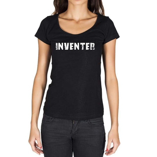 Inventer French Dictionary Womens Short Sleeve Round Neck T-Shirt 00010 - Casual