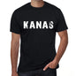 Kanas Mens Retro T Shirt Black Birthday Gift 00553 - Black / Xs - Casual