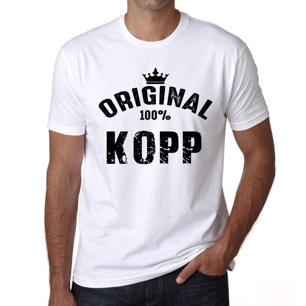 Kopp Mens Short Sleeve Round Neck T-Shirt - Casual