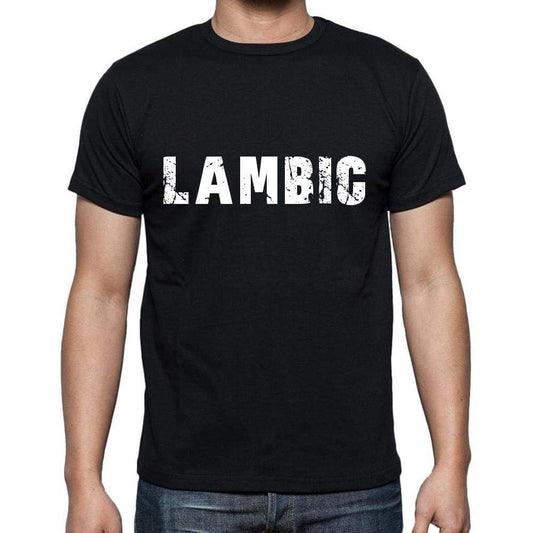 Lambic Mens Short Sleeve Round Neck T-Shirt 00004 - Casual