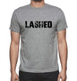Lashed Grey Mens Short Sleeve Round Neck T-Shirt 00018 - Grey / S - Casual
