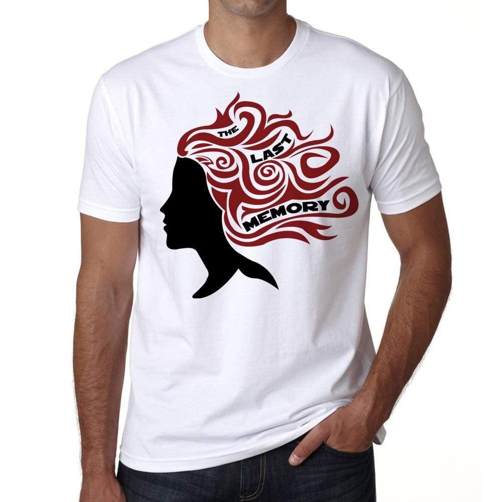 Last Memory Tattoo Mens White Tee 100% Cotton 00162