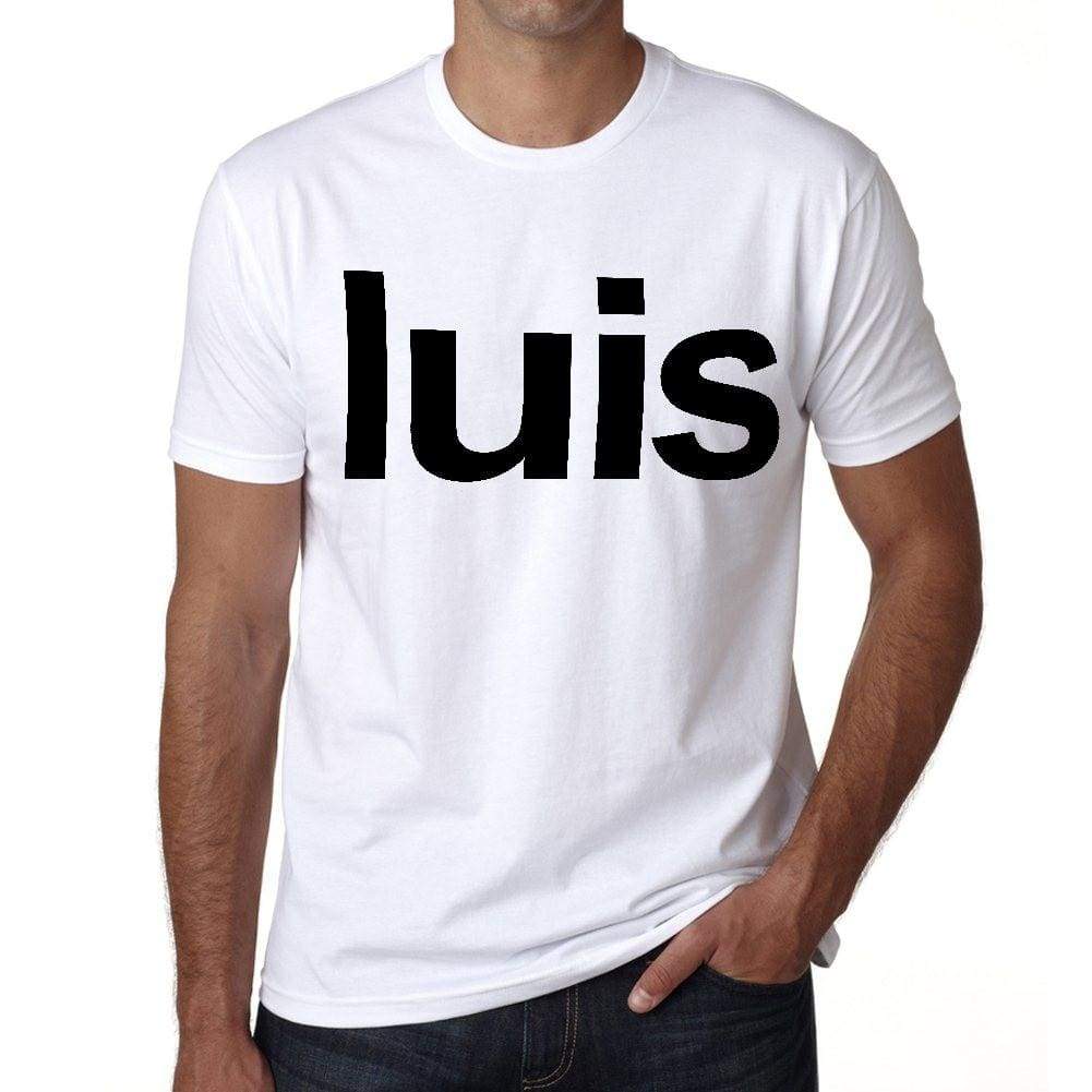 Luis Mens Short Sleeve Round Neck T-Shirt 00050