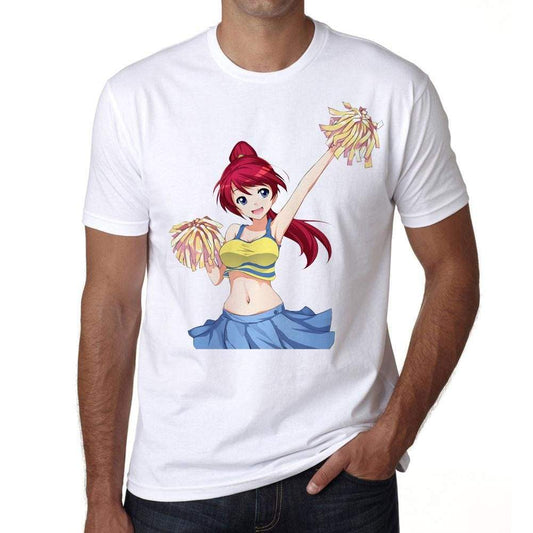 Manga Cheerleader T-Shirt For Men T Shirt Gift 00089 - T-Shirt