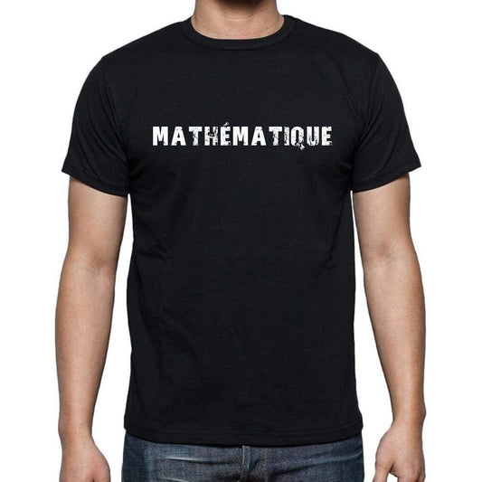 Mathématique French Dictionary Mens Short Sleeve Round Neck T-Shirt 00009 - Casual