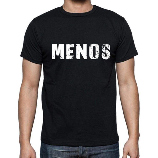 Menos Mens Short Sleeve Round Neck T-Shirt - Casual