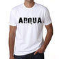 Mens Tee Shirt Vintage T Shirt Arqua X-Small White 00561 - White / Xs - Casual