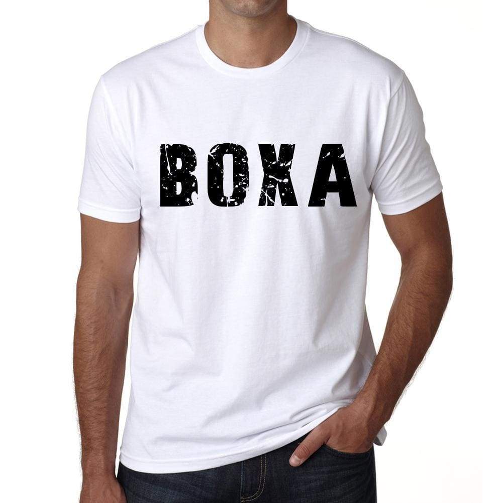 Mens Tee Shirt Vintage T Shirt Boxa X-Small White 00560 - White / Xs - Casual