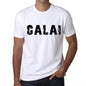 Mens Tee Shirt Vintage T Shirt Calai X-Small White 00561 - White / Xs - Casual