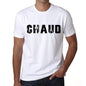 Mens Tee Shirt Vintage T Shirt Chaud X-Small White 00561 - White / Xs - Casual