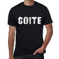 Mens Tee Shirt Vintage T Shirt Coite X-Small Black 00558 - Black / Xs - Casual