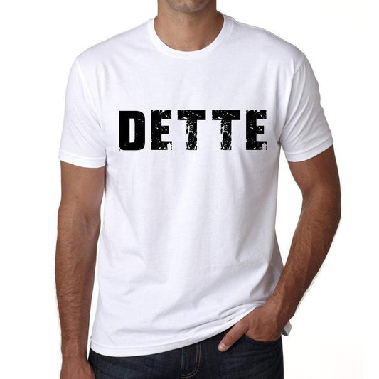 Mens Tee Shirt Vintage T Shirt Dette X-Small White 00561 - White / Xs - Casual