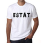 Mens Tee Shirt Vintage T Shirt Estât X-Small White 00561 - White / Xs - Casual