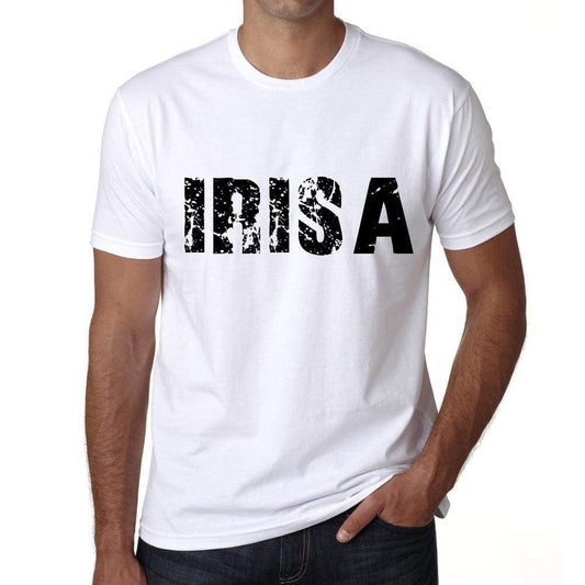 Mens Tee Shirt Vintage T Shirt Irisa X-Small White 00561 - White / Xs - Casual