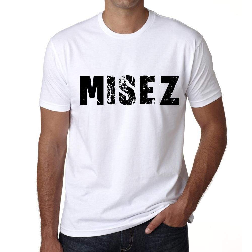 Mens Tee Shirt Vintage T Shirt Misez X-Small White - White / Xs - Casual