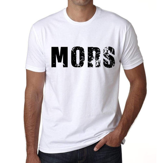 Mens Tee Shirt Vintage T Shirt Mors X-Small White 00560 - White / Xs - Casual