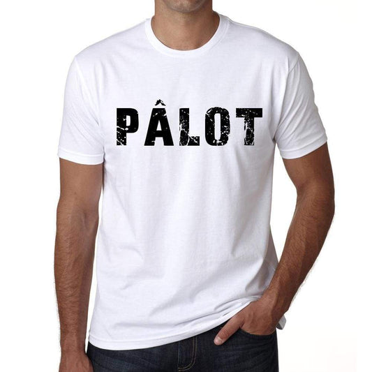 Mens Tee Shirt Vintage T Shirt Pâlot X-Small White - White / Xs - Casual