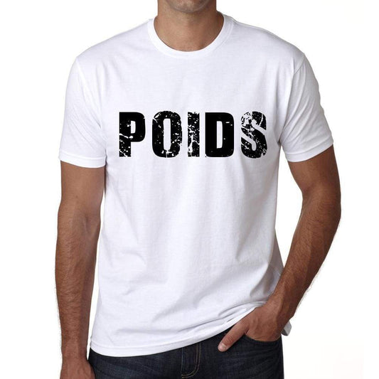 Mens Tee Shirt Vintage T Shirt Poids X-Small White - White / Xs - Casual