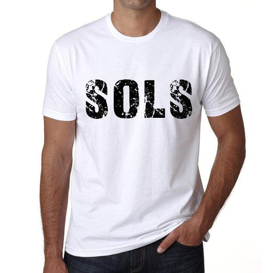 Mens Tee Shirt Vintage T Shirt Sols X-Small White 00560 - White / Xs - Casual