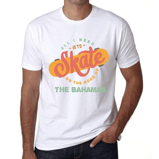 Mens Vintage Tee Shirt Graphic T Shirt The Bahamas White - White / Xs / Cotton - T-Shirt