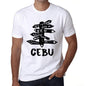 Mens Vintage Tee Shirt Graphic T Shirt Time For New Advantures Cebu White - White / Xs / Cotton - T-Shirt