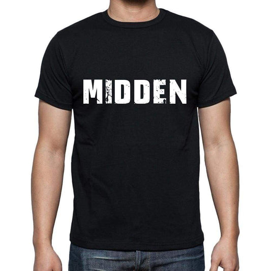 Midden Mens Short Sleeve Round Neck T-Shirt 00004 - Casual