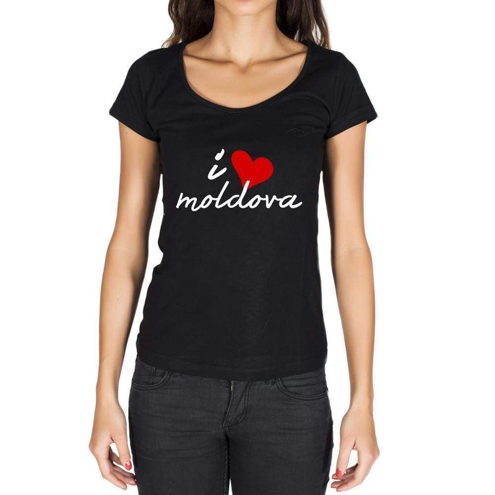 Moldova Womens Short Sleeve Round Neck T-Shirt - Casual