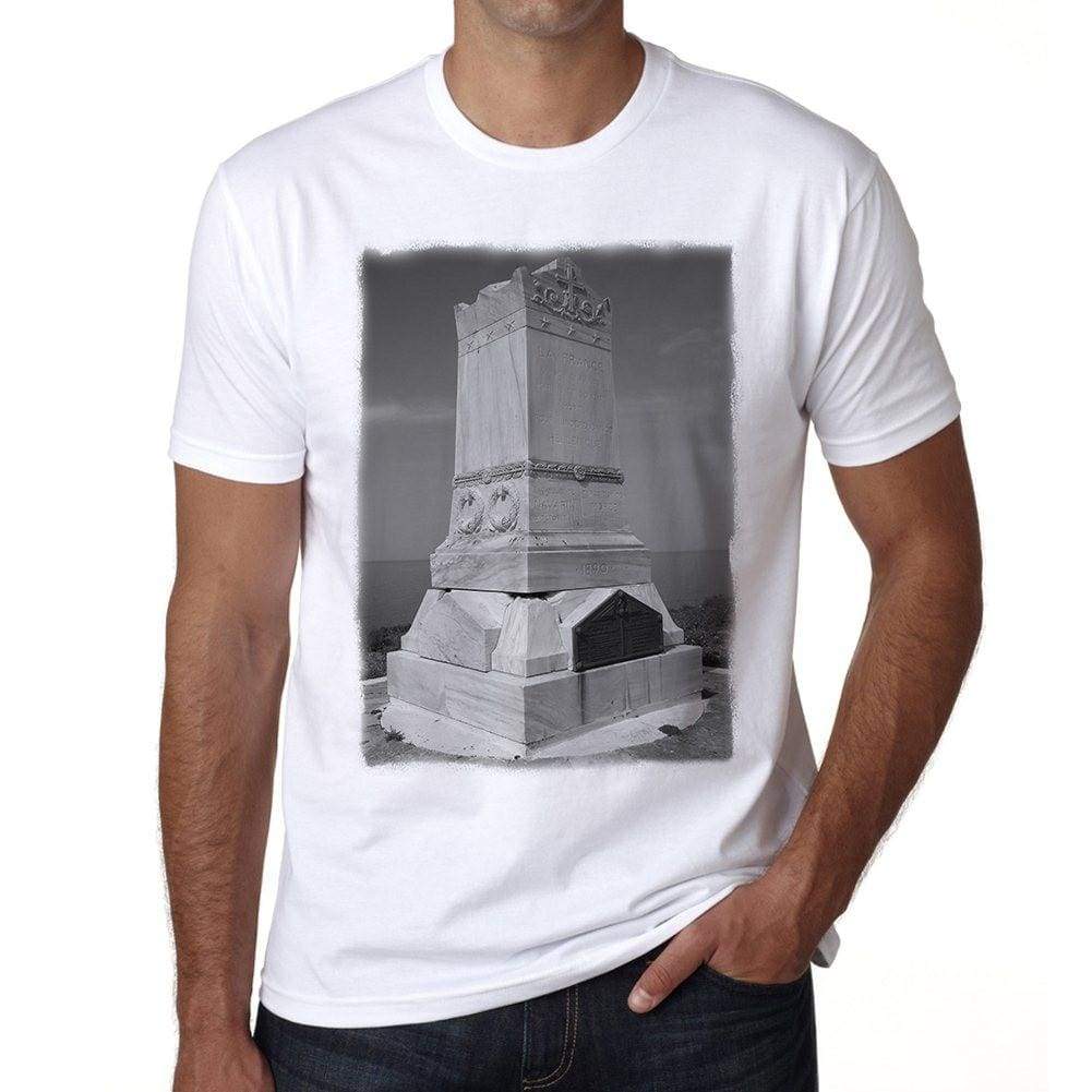 Monument De La France Mens Short Sleeve Round Neck T-Shirt 00170